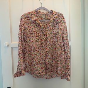 Madewell Lightweight Floral Button Down